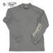 Penguin by Munsingwear пингвин bai Munsingwear одежда STRETCH LONG SLEEVE MOCK NECK стрейч длинный рукав mok шея серый мужской футболка 