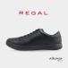 REGAL Reagal гонки выше кожа спортивные туфли 57BL BLACK черный джентльмен обувь обувь спортивные туфли casual замена возвращенного товара бесплатная доставка 