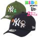  New Era Kids детский NEWERA колпак 9FORTY шляпа NY детский Youth размер мужчина девочка kids MLB Major League yan Keith 