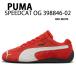 PUMA �ס��� ���ˡ����� SPEEDCAT OG 398846-02 ���ԡ��ɥ���å� RED WHITE �ɥ饤�ӥ󥰥��塼�� ���ݡ���MIX�������� �ե����ߥ�1 �������� ��å� �ۥ磻��
