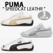 PUMA �ס��� ���ˡ����� SPEEDCAT LTH ���ԡ��ɥ���å� �쥶�� WHITE ALMOND WHITE BLACK WHITE SILVER �ɥ饤�ӥ󥰥��塼�� �ե����ߥ�1 �ܳ� ���ݡ���MIX