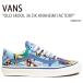 VANS �Х� ���ˡ����� OLD SKOOL 36 DX ANAHEIM FACTORY AIRBRUSH ������ɥ������� 36DX ���ʥϥ��� �ե����ȥ꡼ �����֥饷   ���塼�� VN0A54F3AVR
