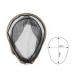 ( bell monto) aluminium овальный рама PVC сеть L-600GD MR-184 081844 BEL-MR-184 сеть сеть 