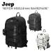  Хåѥå Jeep  ǥ SEVEN GRILLS 001 BACKPACK GREY 졼 IVORY ܥ꡼ BLACK ֥å JO0GAU001GR/IV/BK Хå