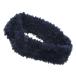  лента для волос вязаный боа темно-синий 17919620026