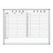  лошадь печать AX серии настенный месяц расписание одноцветный сигнал low белая доска W1210×H920 AX34YN наложенный платеж не возможно 