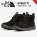 ザ・ノースフェイス　ヌプシ チャッカ スエード（レディース）　THE NORTH FACE  Nuptse Chukka Suede　NFW02373　TNFブラック×TNFブラック(KK)