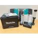 [ не использовался ]makita/ Makita предотвращение бедствий для combo комплект заряжающийся с радио телевизор заряжающийся LED рабочее освещение батарея зарядное устройство сумка для инструментов CK1010 1 SEG 