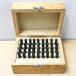 [ дерево с коробкой * держать рука ржавчина есть *] печать комплект 1.5mm Британия знак * цифра 36шт.@ полный комплект гравировка инструмент зуб ... ручная работа аксессуары *119408