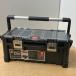 [ б/у * tray нет ]KETER/ke-ta- полимер ящик для инструментов 17187311 CANTILEVER TOOL BOX22 ящик для инструментов *127829