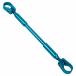  синий blue руль распорка "brace bar" aluminium стружка (процесс образования во время фрезеровки) 22.2mm руль для мотоцикл укрепление custom рукоятка-перекладина руль breath 