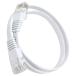 [ стоимость доставки 220 иен ]CAT6 категория 6 тонкий Flat LAN кабель 0.5m 50cm белый белый персональный компьютер интернет PC WiFi маршрутизатор беспроводной проводной 