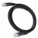 CAT6 категория 6 тонкий super Flat LAN кабель 5m 500cm черный персональный компьютер интернет PC Wi-Fi WiFi маршрутизатор беспроводной проводной электропроводка 