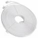 CAT6 категория 6 тонкий super Flat LAN кабель 30m 3000cm белый персональный компьютер интернет PC Wi-Fi WiFi маршрутизатор беспроводной проводной электропроводка 