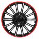 15�C���` �z�C�[�� �J�o�[ �L���b�v 4�� �ėp �u���b�N�~���b�h R15 �S�`�� �X�`�[�� �z�C�� �^�C�� ���� �� �O�� ABS��