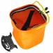  складной compact ведро 20cm[ держать рука шнур ] трос / сетка с чехлом вода .. orange рыбалка садоводство бак песок развлечение 