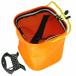  складной compact ведро 24cm[ держать рука шнур ] трос / сетка с чехлом вода .. orange рыбалка садоводство бак песок развлечение 
