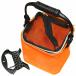  складной compact ведро 24cm[ держать рука pra ] трос / сетка с чехлом вода .. orange рыбалка садоводство бак песок развлечение 