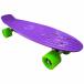  красочный . симпатичный скейтборд!pe колено тип скейтборд! Mini Cruiser панель ske-ta- уличный спорт фиолетовый лиловый 