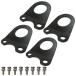 4 шт set [6mm толщина ] Jimny SJ30 JA71 JA11 JA12 JA22 фаркоп искривление . иметь чёрный / черный фаркоп внедорожник крепление, опора Suzuki 