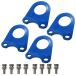 4 шт set [6mm толщина ] Jimny SJ30 JA71 JA11 JA12 JA22 фаркоп искривление . иметь синий / голубой фаркоп внедорожник крепление, опора Suzuki 