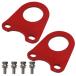 2 шт set [6mm толщина ] Jimny SJ30 JA71 JA11 JA12 JA22 фаркоп искривление . иметь красный / красный фаркоп внедорожник крепление, опора Suzuki 