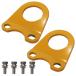 2 шт set [6mm толщина ] Jimny SJ30 JA71 JA11 JA12 JA22 фаркоп искривление . иметь желтый / желтый фаркоп внедорожник крепление, опора Suzuki 