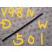 ϥ ƥ ACV45N DAIHATSU ALTIS / ȥ西ӥƥѡ եȥ磻ѡС ¦ V98NDW501 8.6mm 500mm 1
