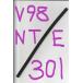 ���� �ץ쥵������ PNU31 NISSAN PRESAGE / �ȥ西��ӥ�ƥ��ѡ��� �磻�ѡ���С� (��� �ꥢ ��� RR) V98NTE301 6mm�� 300mm 1��