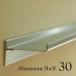  полка витрины aluminium полки доска камень . панель соответствует полки 30cm настенная полка 