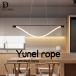  подвесной светильник yu фланель трос подвеска laipyunel ropetiklaseDI CLASSE