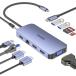 BENFEI USB-C 11-in-1 ޥǥץ쥤ɥå󥰥ơ ѵץꥳ󥱡֥° ȥץHDMI/VGA/3US