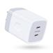 Viviber 40W (PD зарядное устройство USB-C 2 порт ) Type-C быстрое зарядное устройство модель C розетка PSE согласовано товар оригинальный AC адаптор i