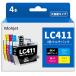 MohjetLC411-4PK 411  ֥饶б  LC411 4å Brother DCP-J526N DCP-J9