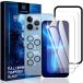 Nutmeg iPhone 13 Pro тонировка стёкол пленкой (2 листов )+iPhone 13 Pro камера плёнка (2 листов ) asahi стекло материалы производства гид рамка-оправа имеется i