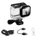 Suptig для водонепроницаемый кейс защита housing GoPro Hero 7 Black Hero 5 Gopro Hero 6 подводный зарядка для максимальный 164