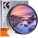 K&amp;F Concept 52mm ND2-2000 заменяемый ND фильтр . интенсивность излучения регулировка 11 -ступенчатый настройка AGC оптика стекло 18 слой покрытие незначительный рамка-оправа 3