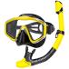shuno-ke кольцо маска воздуховод "snorkel" комплект для взрослых dry тип shuno-ke кольцо комплект . вода очки для мужчин и женщин замутненный . прекращение подводный очки усиленный стекло вода 