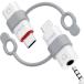 BOMIE USB C to 3.5mm разъём джек конверсионный адаптор 2 шт. комплект разъём джек изменение модель c 3 высшее 4 высшее DACchi
