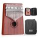 GECKO айва китайская ba17 keys Kalimba родители палец фортепьяно .EVA высокая эффективность защита кейс, Hammer, старт ti гид.