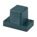  резина данный . прекращение чёрный 48×64×40mm свет GD290 (61-2095-98)