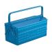 2 уровень ящик для инструментов 350X160X260 голубой Trusco Nakayama ST-3500-B (61-2480-59)