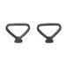  офис стул для локти комплект черный 1 комплект 2 штук Trusco Nakayama FST-A-BK (61-3248-20)
