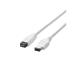IEEE1394�����֥� 9pin-6pin 1m �ۥ磻�� ���쥳�� IE-961WH (61-3648-03)