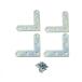  Uniqlo flat ширина 13.5× длина 48×48mm 1 упаковка 4 штук высокий logic Q-003 (61-7023-48)