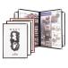  жаростойкий меню книжка чёрный simbiABW-11-8P (62-6772-55)