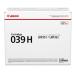CANON ȥʡȥå039H 0288C001 Υ CRG-039H (63-4001-13)