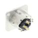 XLR коннектор мужской 3 высшее распорка никель. сверху . серебряный ...Neutrik Neutrik NC3MD-LX (63-4576-74)