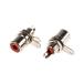 RCA гнездо женский никель ...1 пакет 5 штук RS Pro 411-081 (63-4616-79)