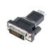A/V коннектор адаптер DVI HDMI RS Pro 489-472 (63-4634-01)